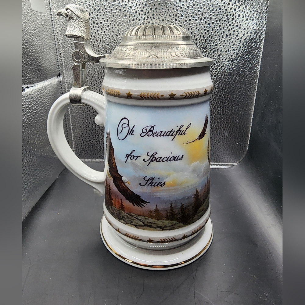 The Longton Crown "Spacious Skies" Beer Stein